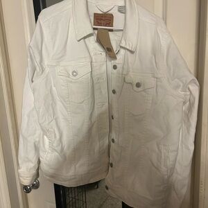 Levi's Crisp White Denim Jacket